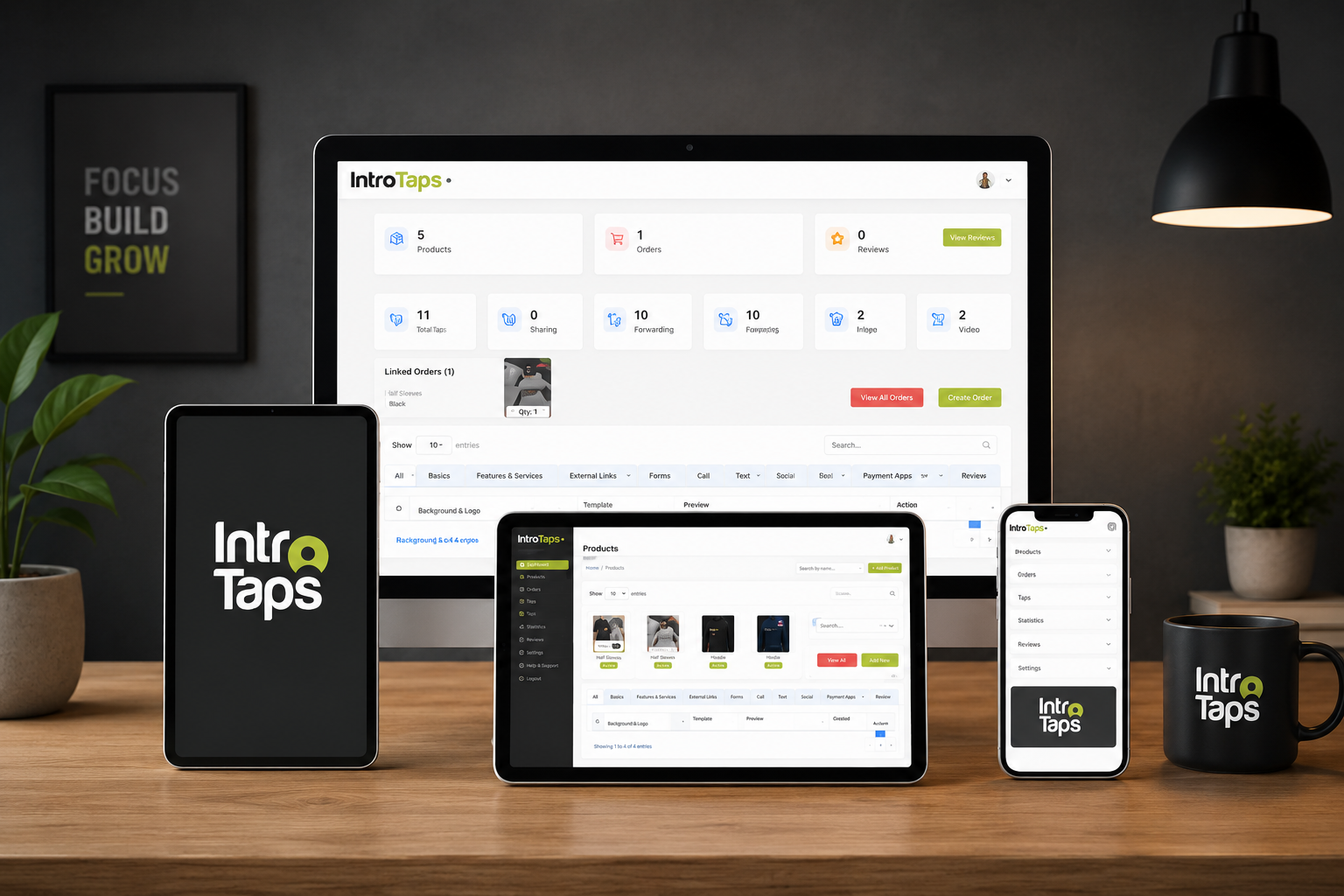 IntroTaps NFC business card platform